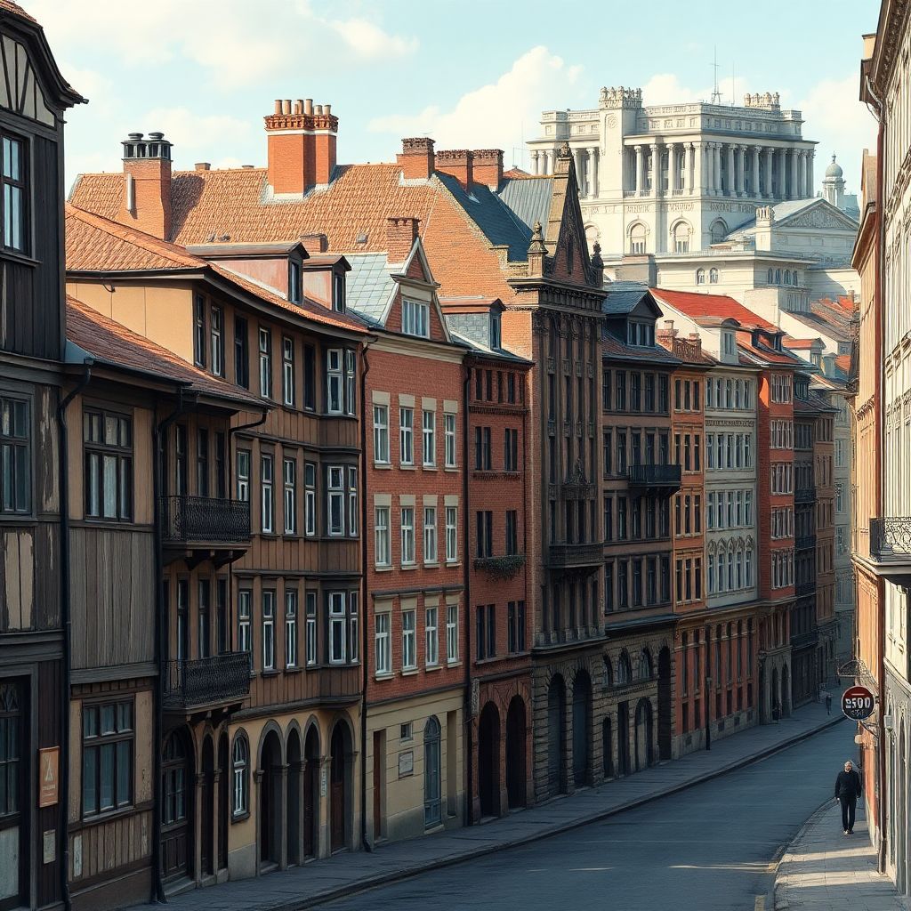 Исторические города и архитектурные ленты: принципы реконструкции