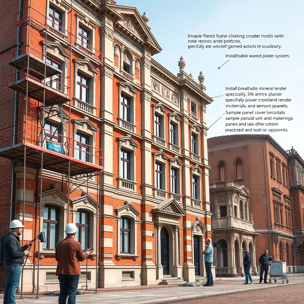 Новые технологии реконструкции исторических фасадов в современном градостроительстве