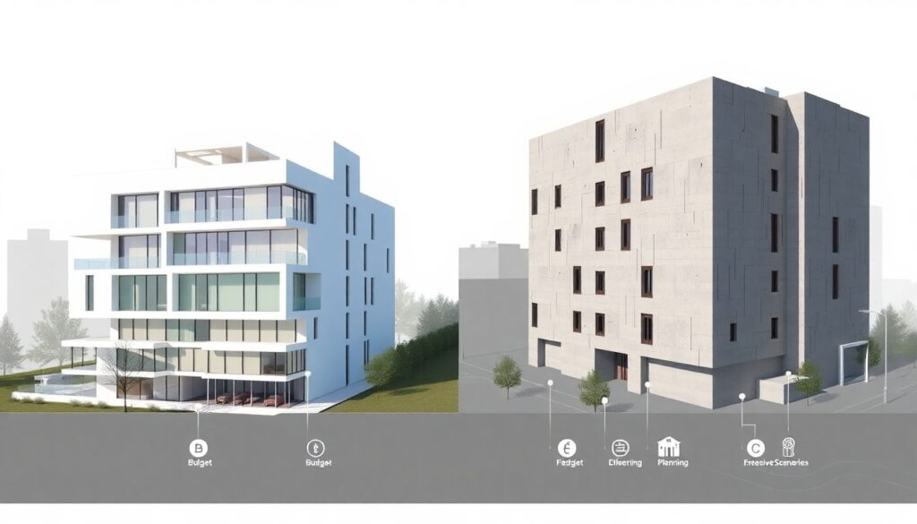 Архитектурные стили ХХ века: от конструктивизма к брутализму - иллюстрация