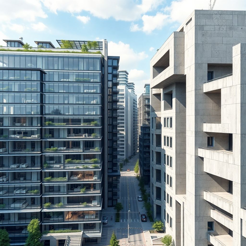 Архитектурные стили Xx века: от конструктивизма к брутализму и их влияние