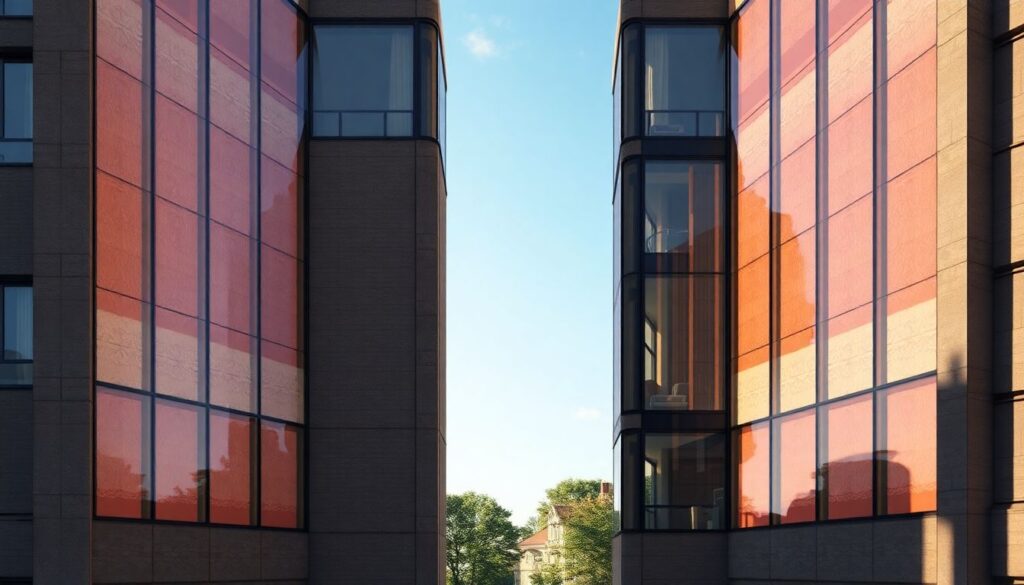 Современная архитектура: устойчивость и адаптивность фасадов - иллюстрация