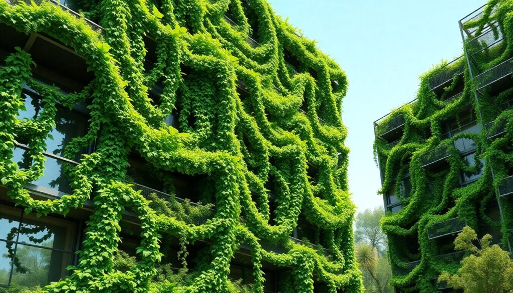 Эко-архитектура: как зелёные фасады изменяют города - иллюстрация