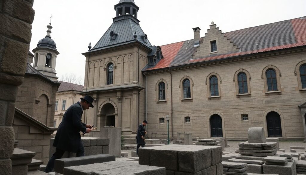 Балтийская традиция в каменной реставрации памятников - иллюстрация