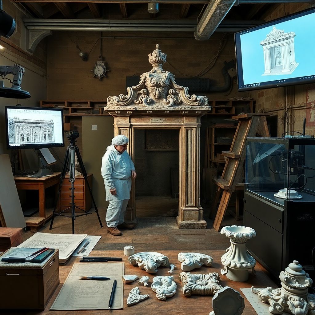 Технологии реставрации: как лазерное сканирование и 3d-печать меняют сохранение наследия