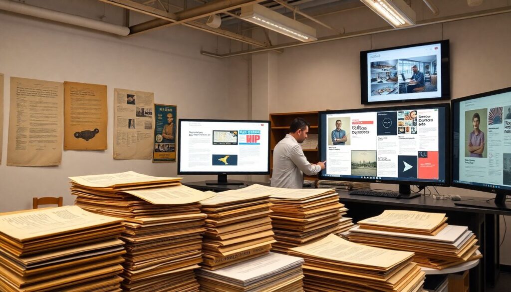 Архивы и документация как ключ к сохранению стилей - иллюстрация