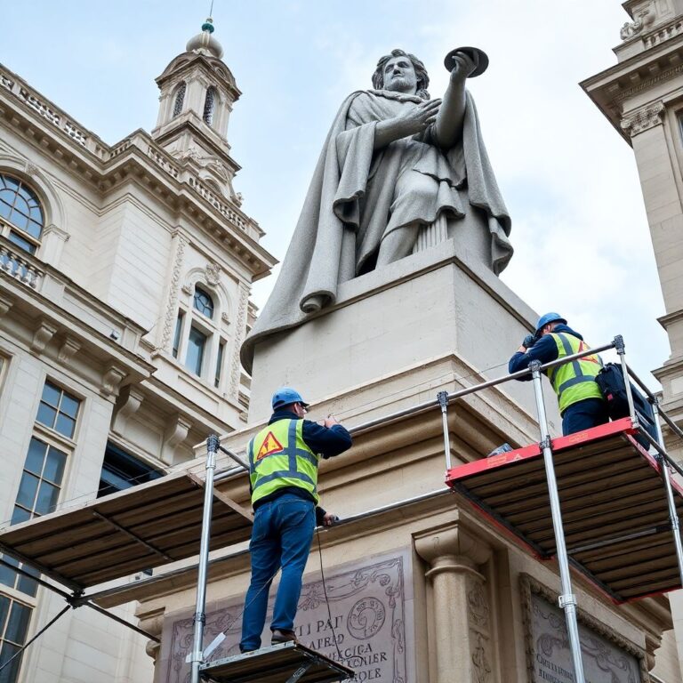 Монументальные памятники: сохранение исторического наследия и современное обновление
